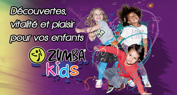 Zumba Kids pour les enfants de 4 ans à 11 ans. Découvertes, vitalité et plaisir!